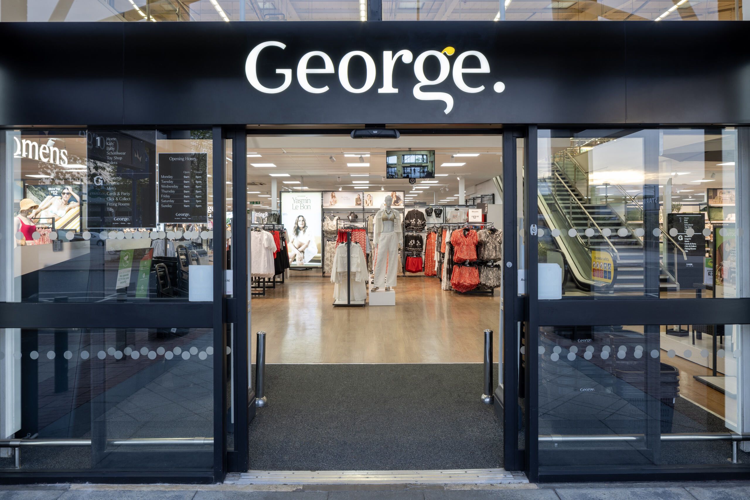 Exterior of George at Asda store