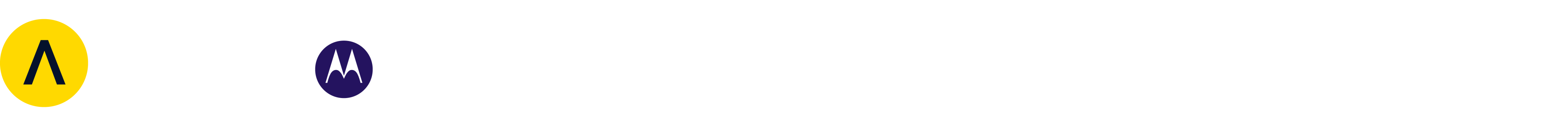 Auror, Motorola, Reveal and Zebra logos