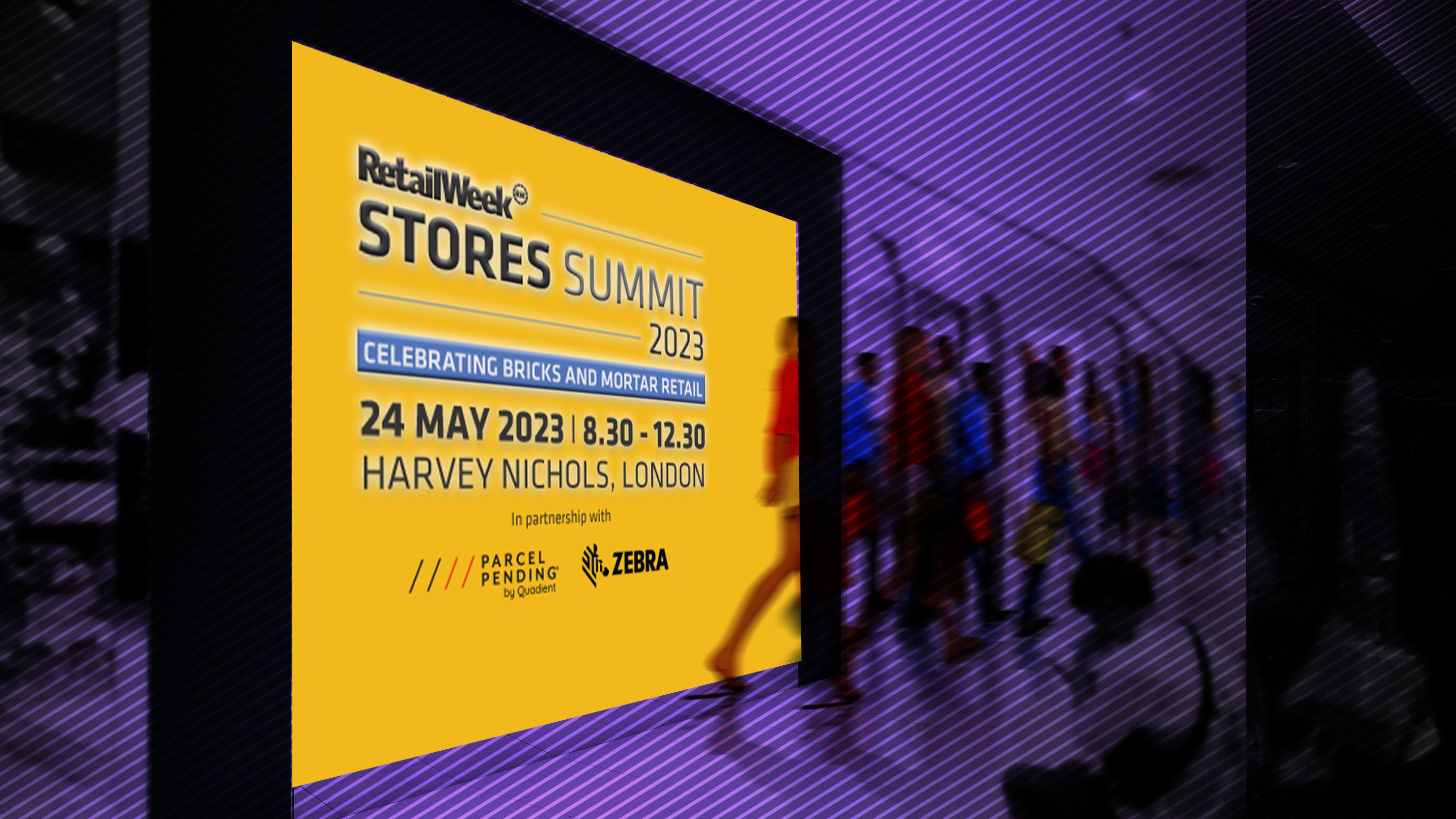 Retail Week Stores Summit poster - taking place 24 May 2023
